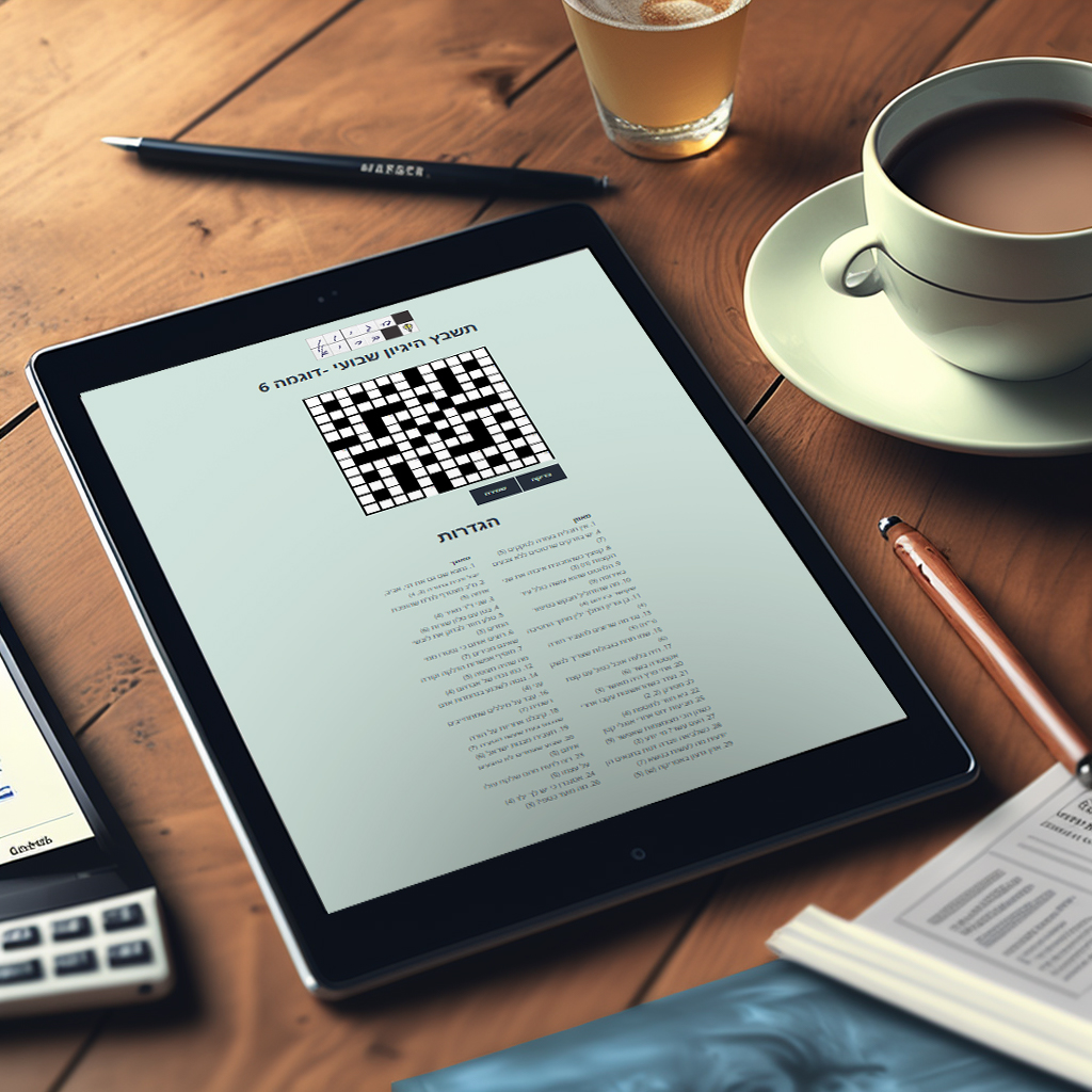 מנוי לתשבץ היגיון שבועי - הגיון בריא